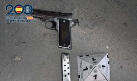 Detenido un hombre en Plasencia por tener una pistola en disposicin de ser utilizada