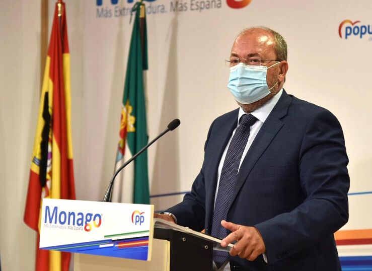Monago pide a Vara reformas porque Extremadura est ahora en la UCI
