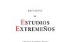Nuevo nmero de la Revista Estudios Extremeos homenajea a Marcelino Cardalliaguet Quirant