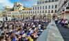 Medio millar de alumnos participan en la Gran Orden para la defensa de Badajoz