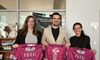 Las Romanas Bike presentan su proyecto de ciclismo femenino solidario a Santi Amaro 