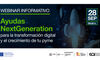 Webinar sobre las ayudas NextGeneration para transformacin digital y crecimiento de pymes