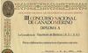 Archivo Provincial Badajoz muestra un diploma de la Asociacin Nacional de Ganado Merino