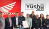 Motorcycle Center Europe en Badajoz Premio Yushu a mejor concesionario Honda de Espaa