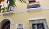 Sede Fempex luce una bandera arcoris como respaldo a una sociedad sin discriminacin