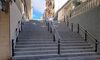 Escalera entre Alfonso IX y Carvajal Lancaster de Cceres mejora accesibilidad y seguridad