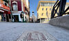 Catorce placas de mosaico sealizarn el Via Martyrum de Santa Eulalia en Mrida 