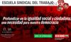 Carlos Bravo y Daniel Bernab intervienen en Escuela Sindical Trabajo de CCOO Extremadura