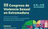 Grupo importante de expertos en III Congreso de Violencia Sexual de Extremadura del IMEX