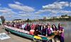 Caja Rural de Extremadura y el Club Piragismo Extremadura presentan un Barco Dragn
