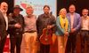 Juan Pedro Lpez Godoy y Manuel Domnguez Macas Premios Aula de Flamenco de la UEx