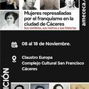 Una exposicin de Amececa recuerda las mujeres represaliadas por el franquismo en Cceres