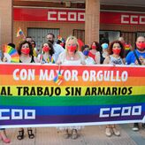 CCOO organiza un acto en su sede en Mrida para reclamar avances reales en igualdad LGTBI