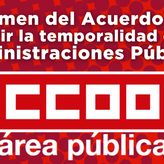 CCOO explicar en Badajoz el plan para reducir temporalidad en administraciones pblicas