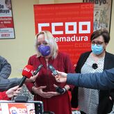 Unos 300 delegados participan en Badajoz en un acto de CCOO sobre la reforma laboral