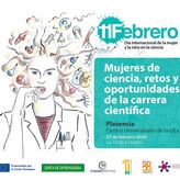 27 febrero se celebra el Da Internacional de la Mujer y la Nia en Ciencia en Plasencia