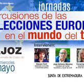 Sordo asiste jornadas en Badajoz sobre repercusiones elecciones europeas en mundo laboral