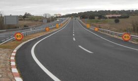 Obras rehabilitacin del firme de la autova A5 en Badajoz provocan nuevas afectaciones