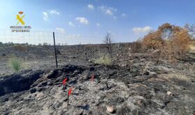 Investigadas dos personas por su presunta implicacin en un incendio forestal en Alange