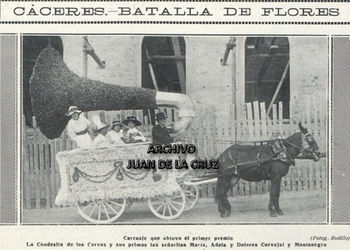 DE LAS FERIAS CACEREÑAS DE 1913