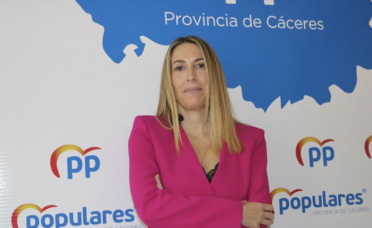 Mara Guardiola anunciar el viernes su candidatura a la Presidencia del PP de Extremadura