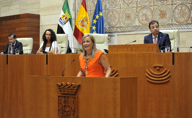 Blanca Martn reivindica proyecto colectivo de Extremadura como garanta de progreso