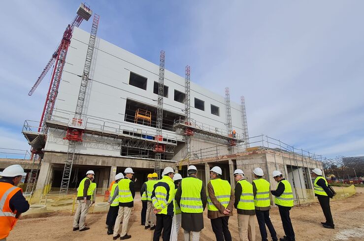 La obra de la 1 fase de la Facultad de Medicina de Badajoz acabar a finales de este ao