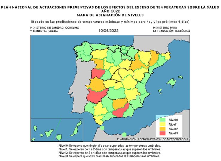 Extremadura registra las alertas por ola de calor ms tempranas de los ltimos aos