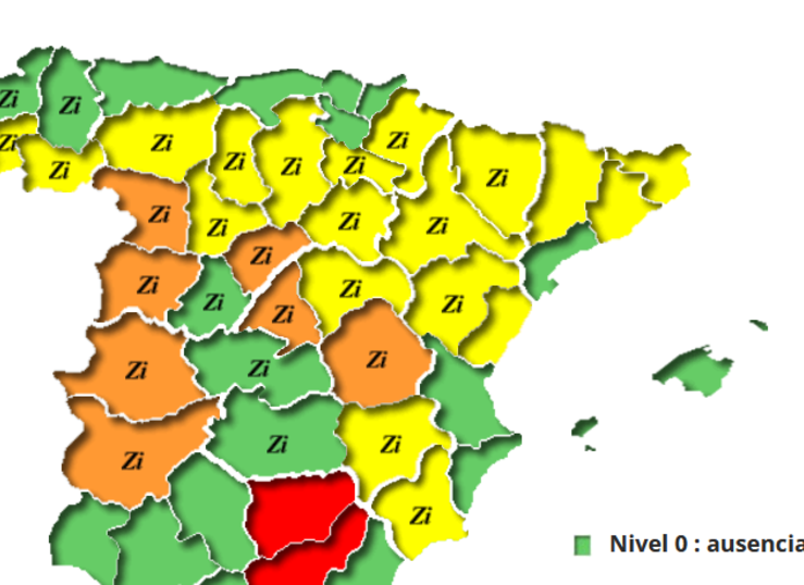 Nivel naranja por calor del Plan Vigilancia de los Efectos sobre la Salud en Extremadura 