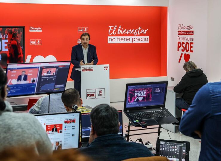 El PSOE de Extremadura pone en marcha la campaa El Bienestar no tiene precio
