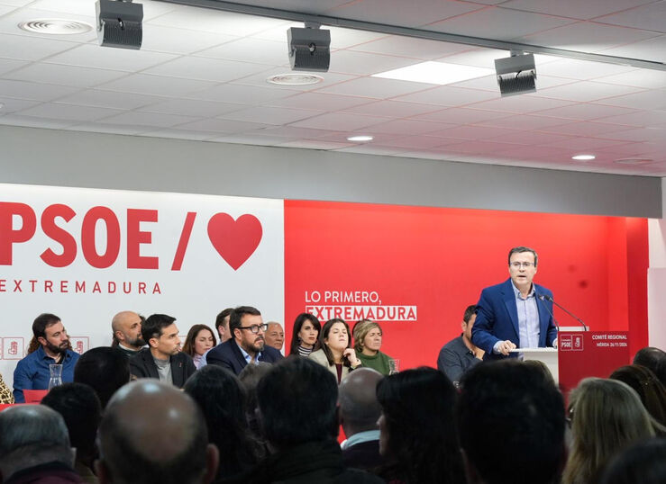 Gallardo anuncia que se presentar a reeleccin como Secretario General PSOE Extremadura