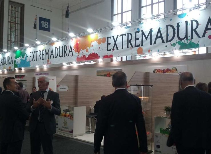 Junta apoya sector hortofrutcola extremeo en Feria Internacional Fruit Logstica Berln 