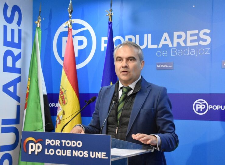 PP Badajoz Medida cosmtica peticin de acta diputada provincial a alcaldesa Alburquerque