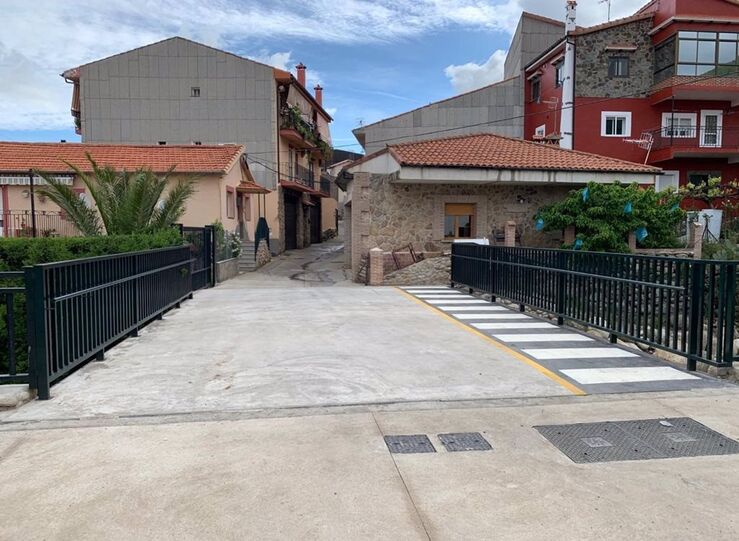 Diputacin Cceres repara un puente en Gargantilla tras sufrir daos por crecida de arroyo