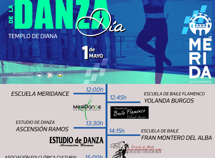 Mrida ofrece este fin de semana actuaciones por el Da de la Danza teatro y exposiciones