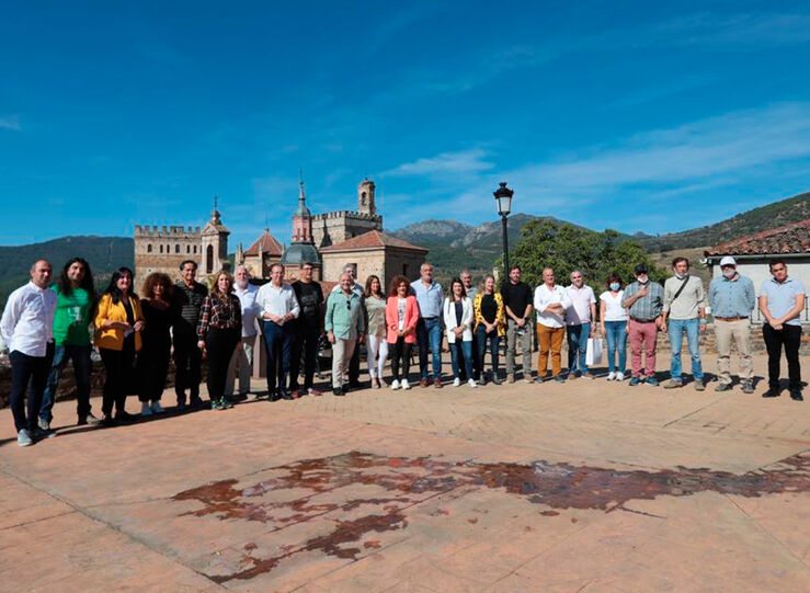 Diputacin Cceres muestra a la de Huelva modelo gestin Geoparque VilluercasIboresJara