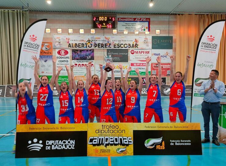 AB Oliva y CBA Guadalupe se alzan con el Trofeo Diputacin de Badajoz de Baloncesto