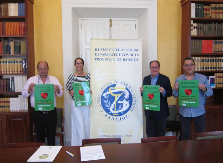 Campaa difundir en farmacias de la provincia de Badajoz la importancia de la donacin