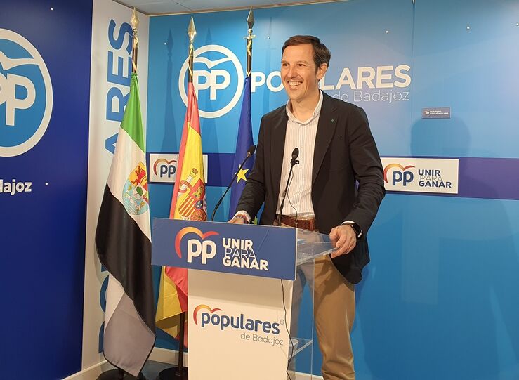 Cavacasillas valora el trabajo de Solana y reitera compromiso PP con Badajoz