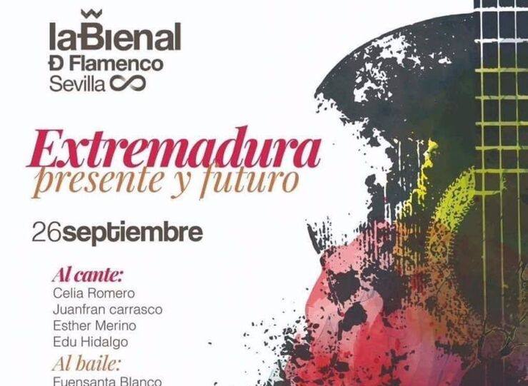 El flamenco ms actual de Extremadura participar el prximo lunes en XXII Bienal Sevilla