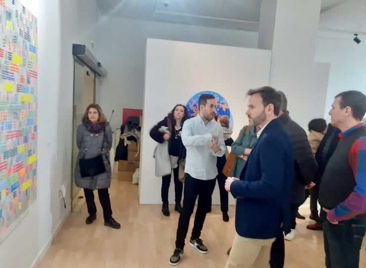 El artista Jorge Granell expone en la sala Pintores 10 de Cceres Texturas construidas