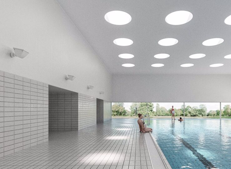 Arquitectos SRAA construir nueva piscina climatizada y polideportivo de Casar de Cceres