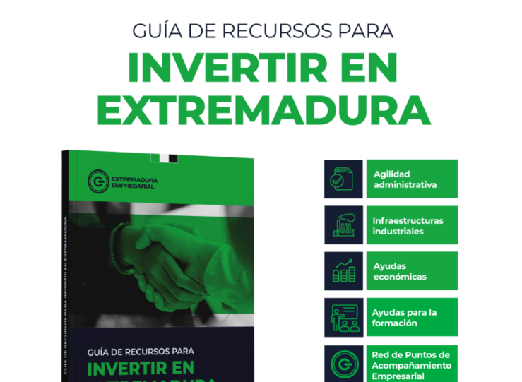 La Junta lanza una gua de recursos para invertir en Extremadura