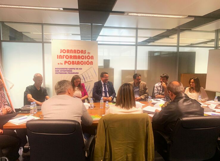 Extremadura Alentejo y centro de Portugal tratan la cooperacin en Proteccin Civil