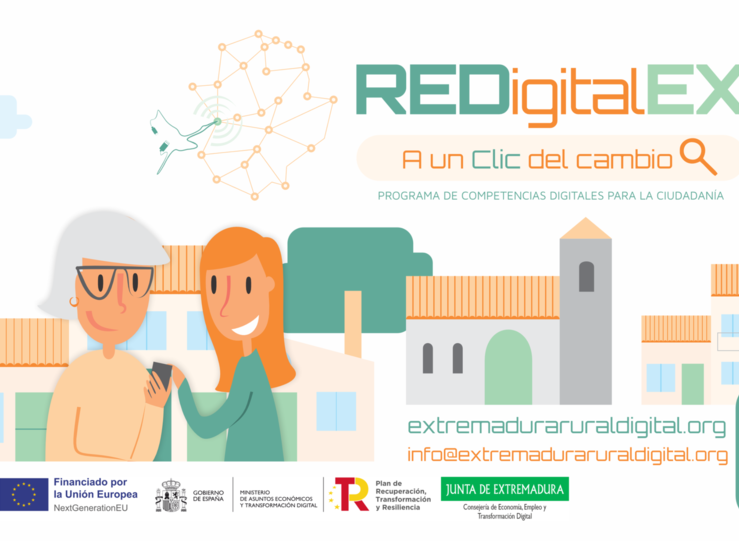Junta subvenciona programa Competencias Digitales para la Ciudadana de REDEX