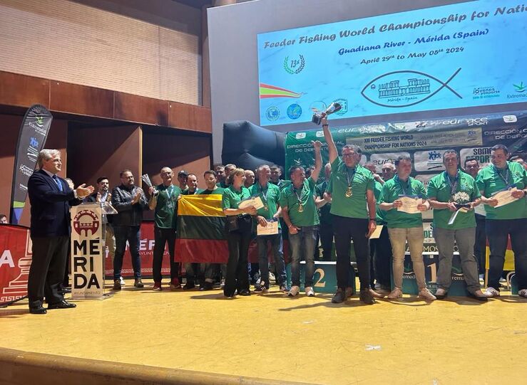 Espaa logra el cuarto puesto en el Campeonato del Mundo de Pesca con Cebador