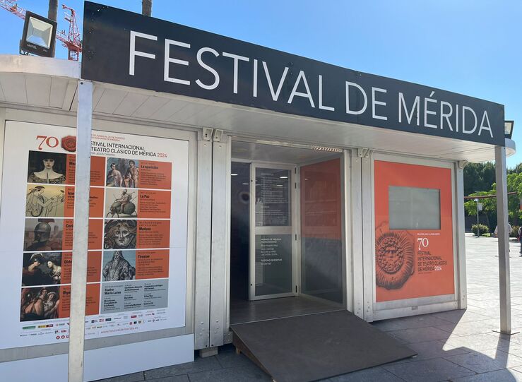El Festival de Mrida abre su taquilla principal en la Plaza Margarita Xirgu 
