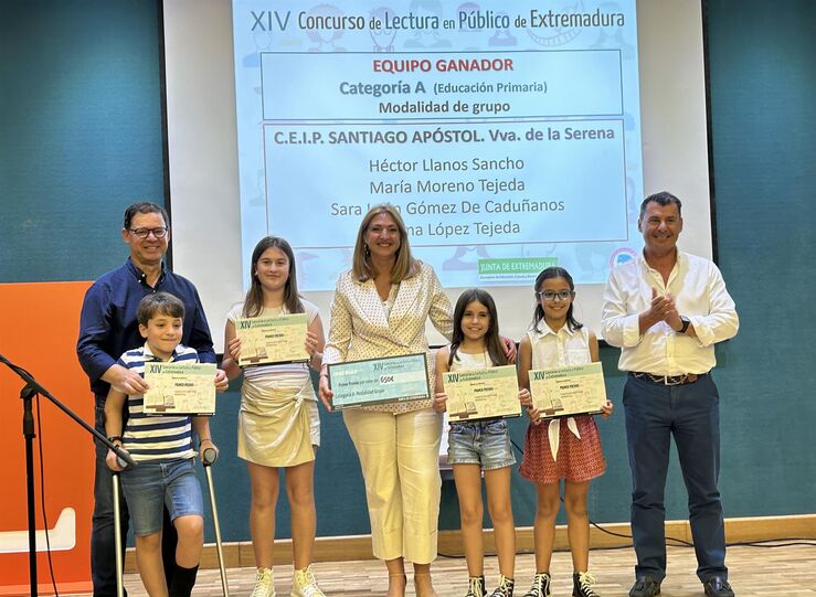 285 alumnos de 87 centros de Extremadura participan en XIV Concurso Lectura en Pblico