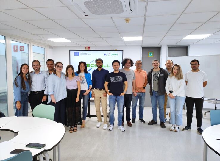 En UEX finaliza con xito estancia formativa de doctorandos europeos en proyecto Tecskill