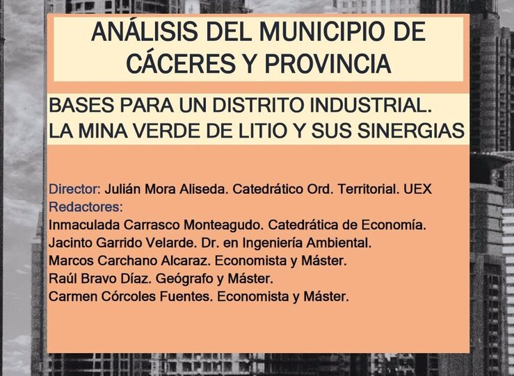 Informe de UEx Mina de litio de Cceres aportar casi 114 millones ao a arcas regionales